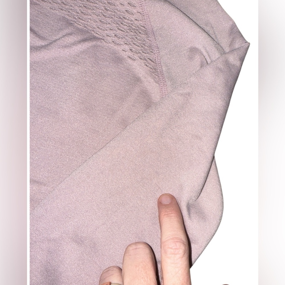 Fabletics Athletic Long Sleeve Top Pale Pink - Picture 6 of 6